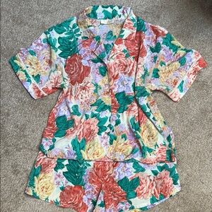 Vintage Victoria’s Secret gold label pajama set